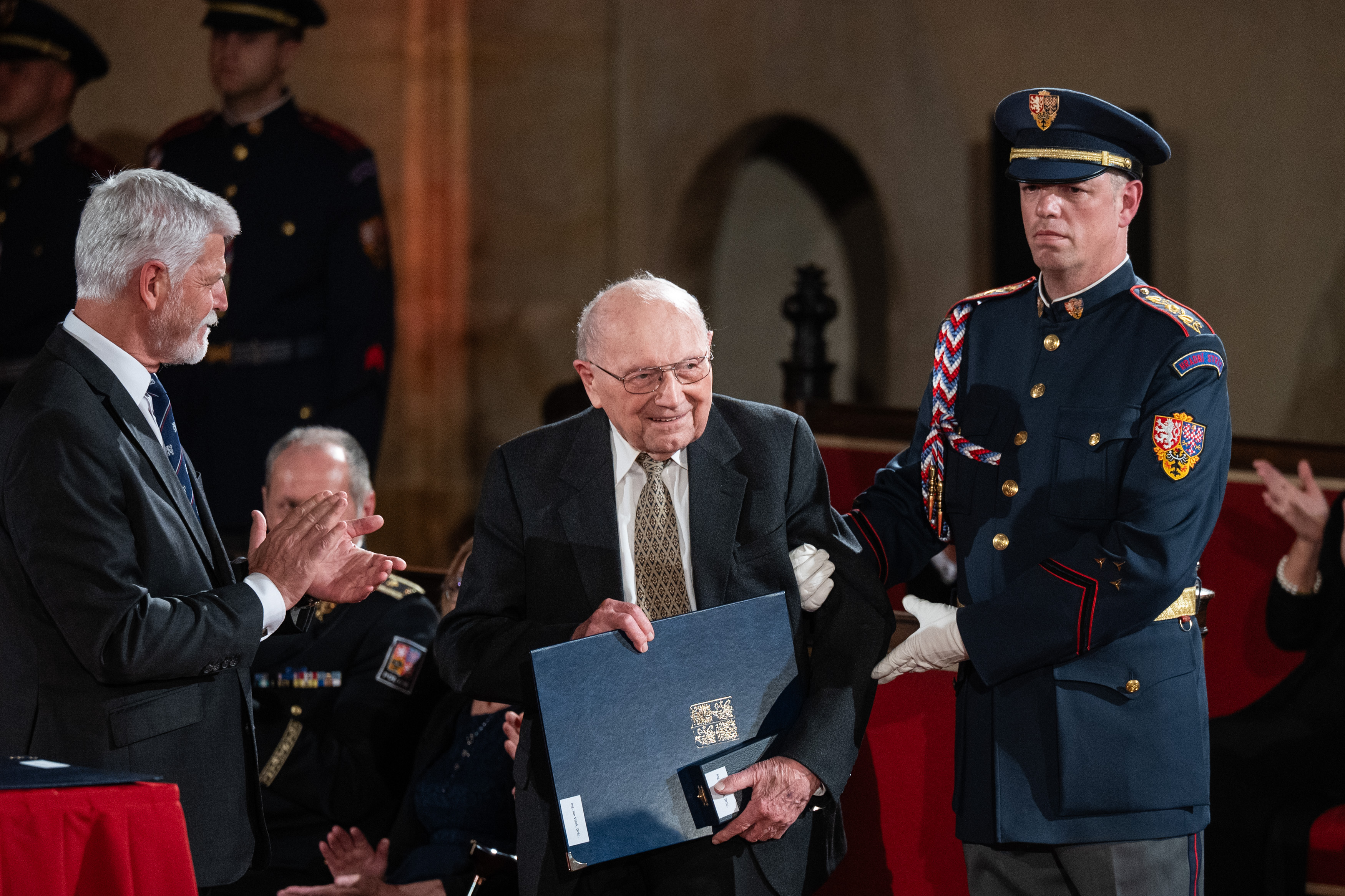 předávání vyznamenání